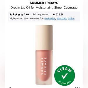 Summer Fridays Dream Lip Oil